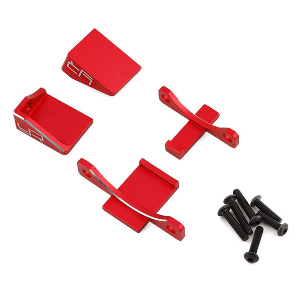 Yeah Racing Aluminum 30mm/40mm Fan Mount (Red) - Accessory - AMain Distributing