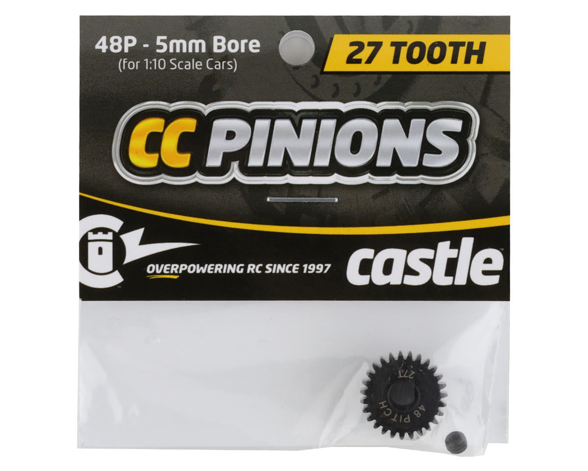 Castle Creations 48P Pinion Gear w/5mm Bore - - Castle Creations