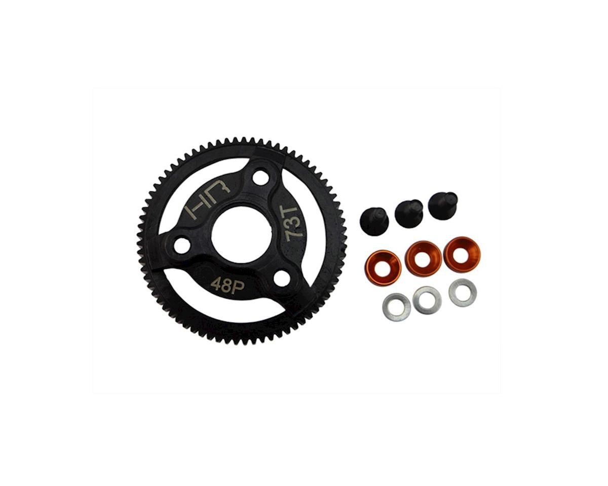 Hot Racing Traxxas 48P Hardened Steel Spur Gear (73T) - Parts - AMain Distributing