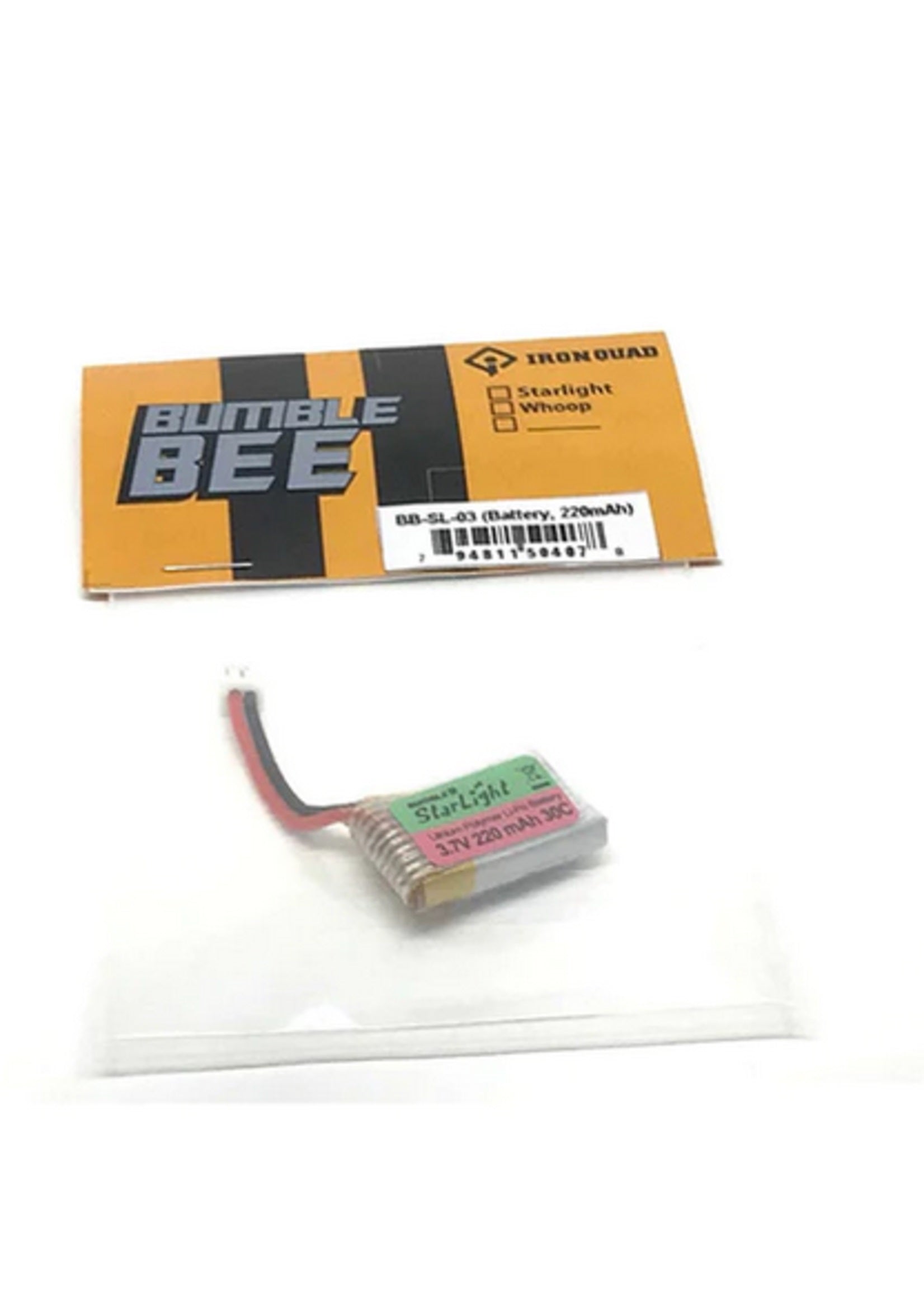 Iron Quad Iron Quad Bumblebee Starlight Battery 220mAh -  - IronQuad