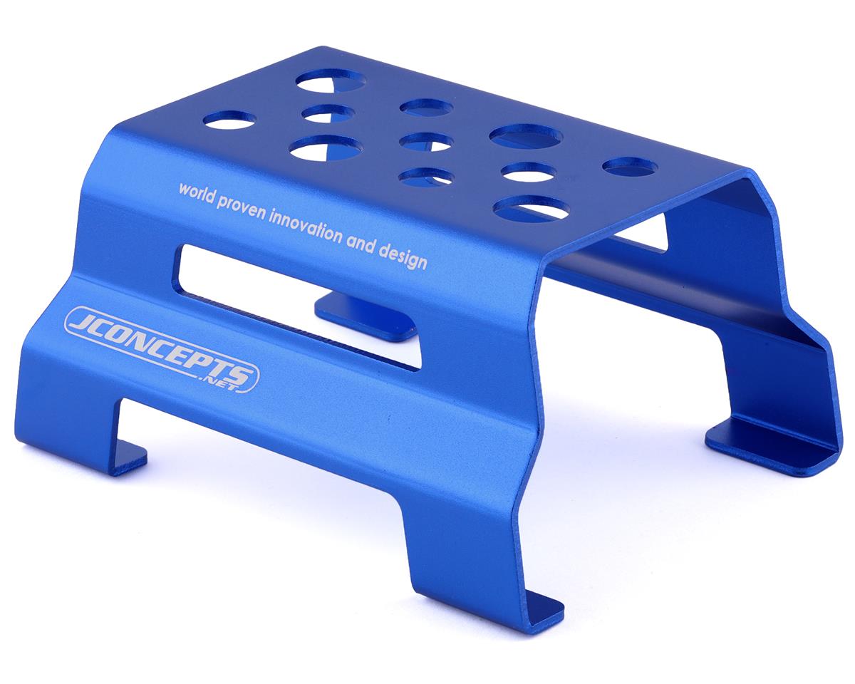 JConcepts Metal Car Stand, Blue - - Horizon Hobbies, Inc.