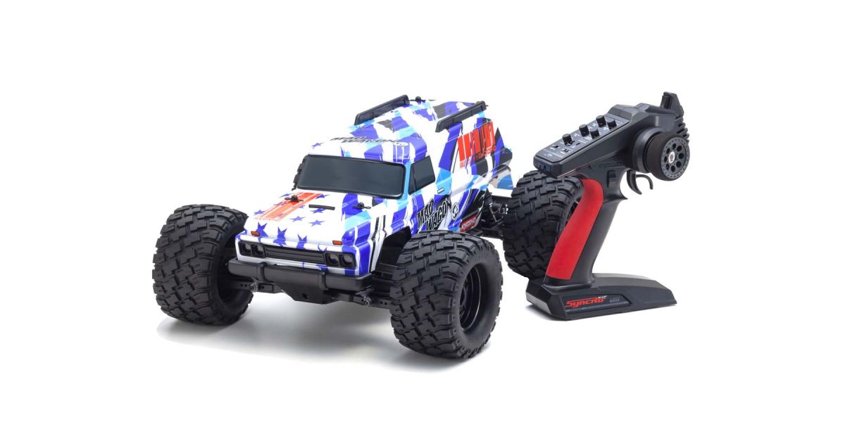 Kyosho Mad Wagon VE 1/10 Scale ReadySet Electric 4WD Truck w/2.4GHz Radio -  - HRP Distributing, Inc.