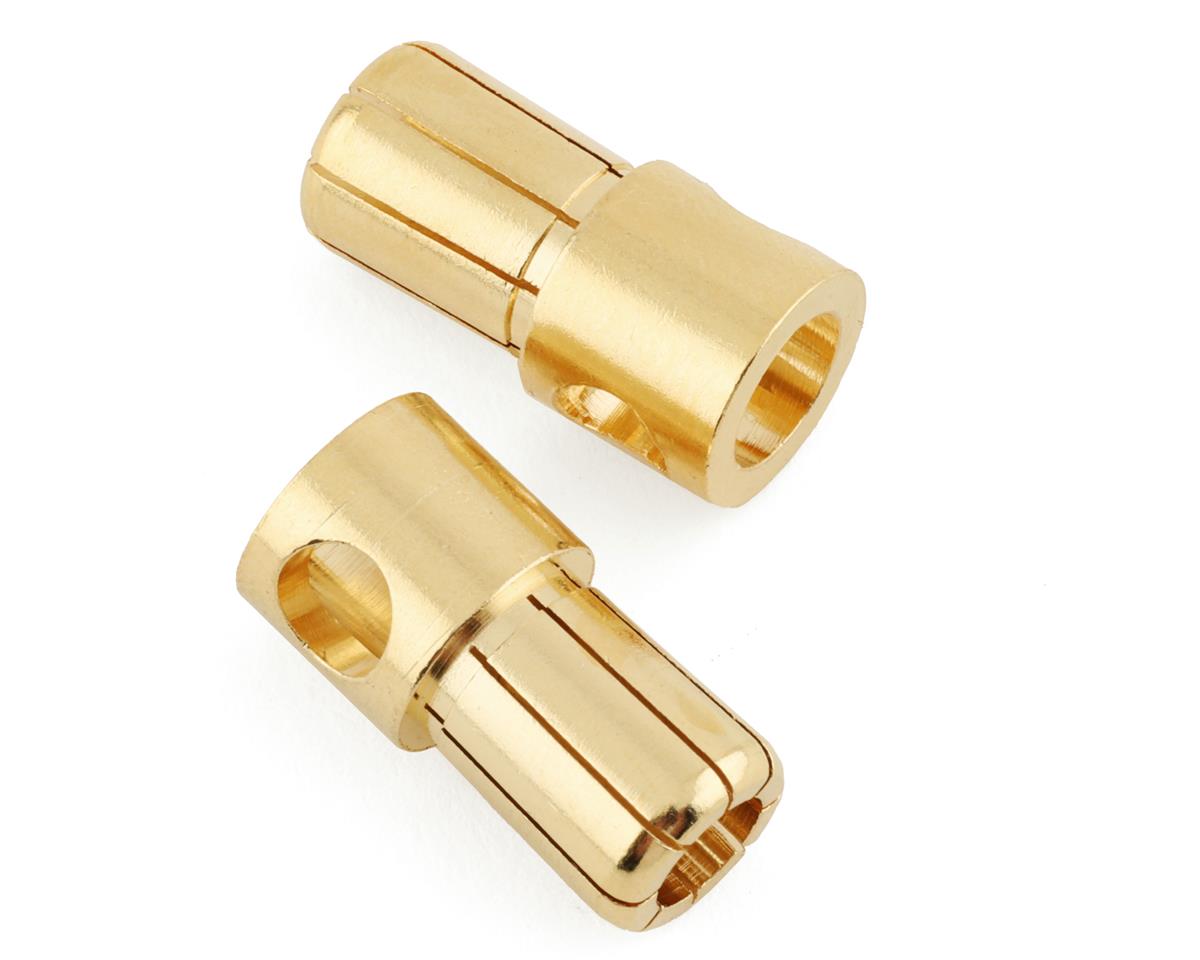 Maclan Max Current 8mm Gold Bullet Connectors (2) - - AMain Distributing