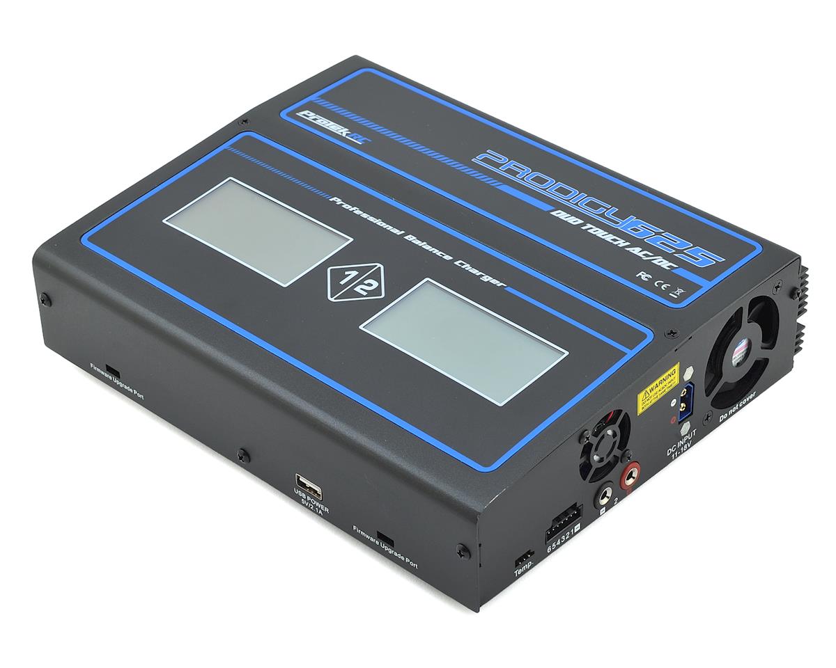 ProTek RC "Prodigy 625 DUO Touch AC" LiHV/LiPo AC/DC Battery Charger (6S/25A/200W x 2) - Charger - AMain Distributing