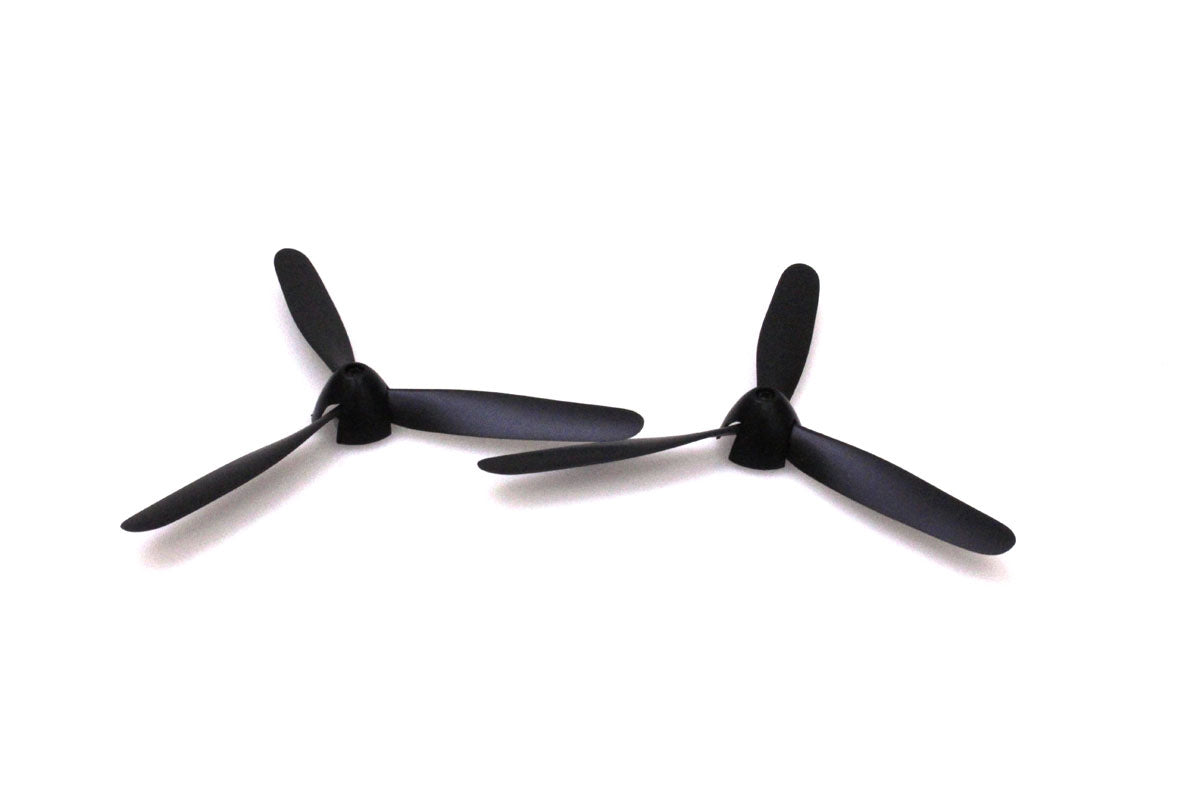 Rage RC 3-Blade Propeller & Spinner Set; Bf 109 -  - HRP Distributing, Inc.