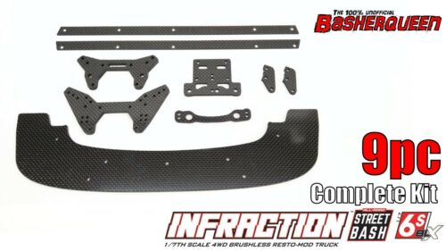 Basherqueen Arrma Carbon Fiber Complete Kit - - BASHERQUEEN