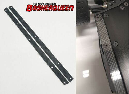 Basherqueen ARRMA Carbon Fiber Side Skirts - - BASHERQUEEN