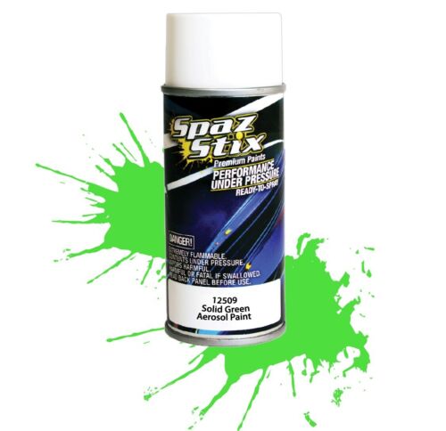 Spaz Stix Solid Green Paint 3.5oz - - HRP Distributing, Inc.