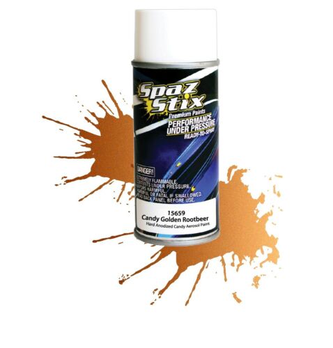 Spaz Stix Candy Golden Rootbeer Paint 3.5oz - - HRP Distributing, Inc.