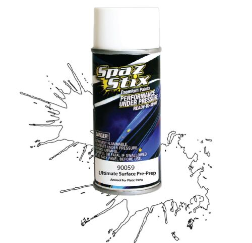 Spaz Stix Ultimate Plastic Surface or Body Pre Prep 3.5oz - - HRP Distributing, Inc.