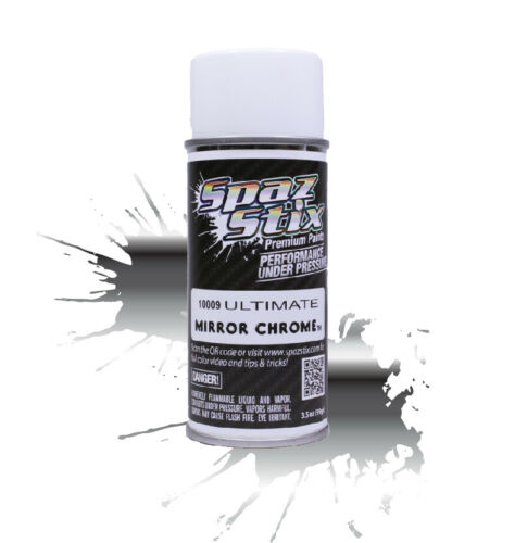 Spaz Stix Ultimate Mirror Chrome Paint 3.5oz Can - - HRP Distributing, Inc.