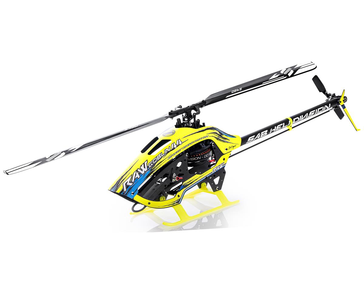 SAB Goblin Raw 420 Electric Helicopter Kit w/Blades & Motor - Helicopters - BK HOBBIES