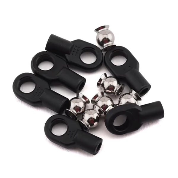 Traxxas Rod ends, small, with hollow balls (6) (for Revo steering linkage) - - Traxxas