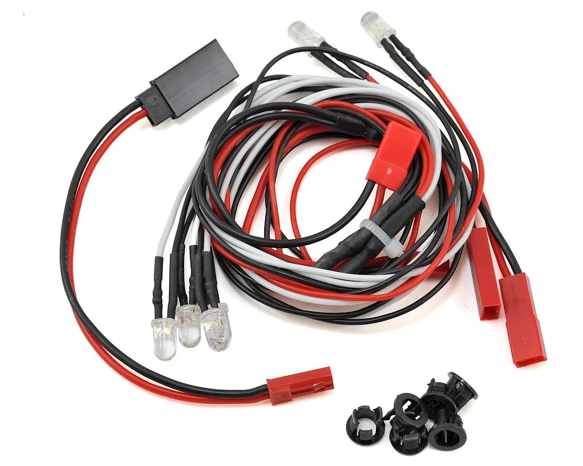 Yeah Racing Ultra Bright LED Light Kit w/Light Holders -  - AMain Distributing