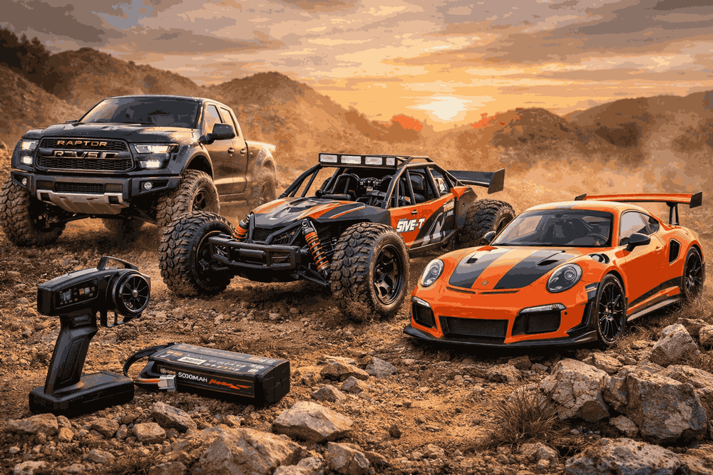 Large scale rc cars: power, realism, and durability