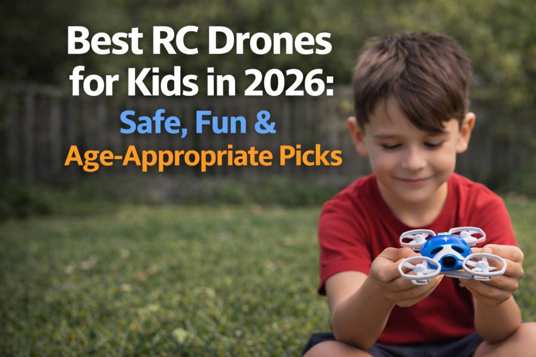 Best RC Drones for Kids in 2026: Safe, Fun & Age-Appropriate Picks