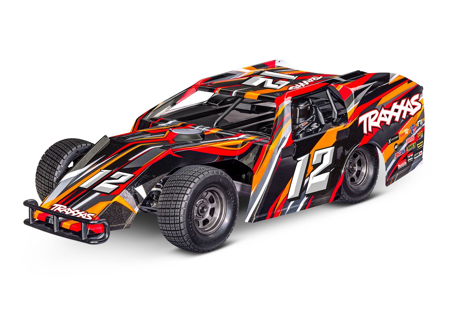 Traxxas Slash® Modified 1/10 RTR 2WD Dirt Oval Racer w/TQ 2.4Ghz Radio