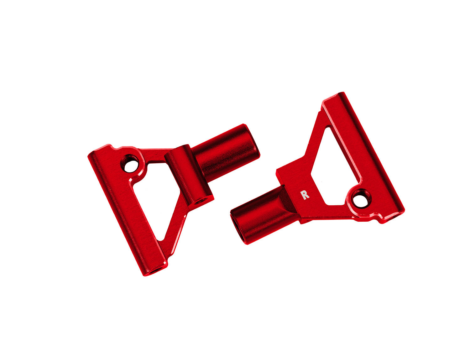 Traxxas Red Aluminum Lower Front Suspension Arms (L&R)