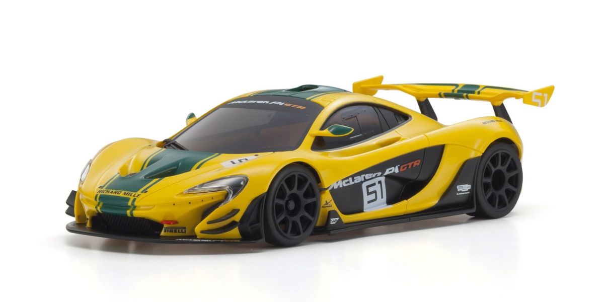 Kyosho Autoscale MR04W-MM McLaren P1 GTR Body (Yellow/Green) -  - Kyosho