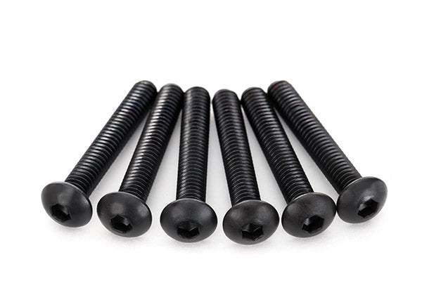 Traxxas 4x25mm Button Head Screw (6)