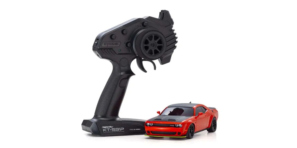 KYOSHO MINI-Z AWD DODGE CHALLENGER SRT HELLCAT REDEYE