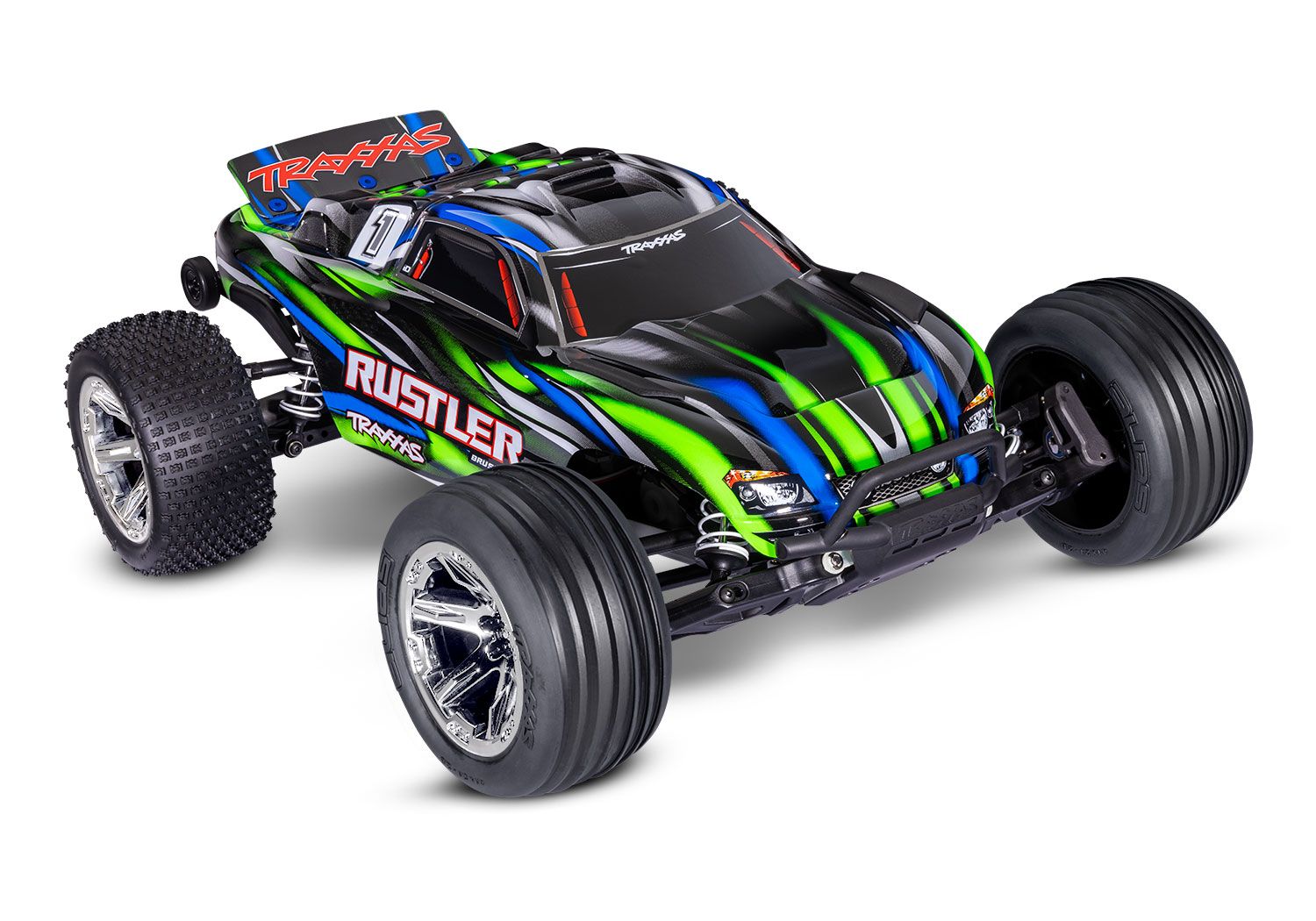 Traxxas Rustler 2WD BL-2s HD