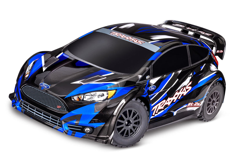 Traxxas Ford® Fiesta® ST Rally Brushless: 1/10 Scale Electric Rally Racer with TQ™ 2.4GHz radio system