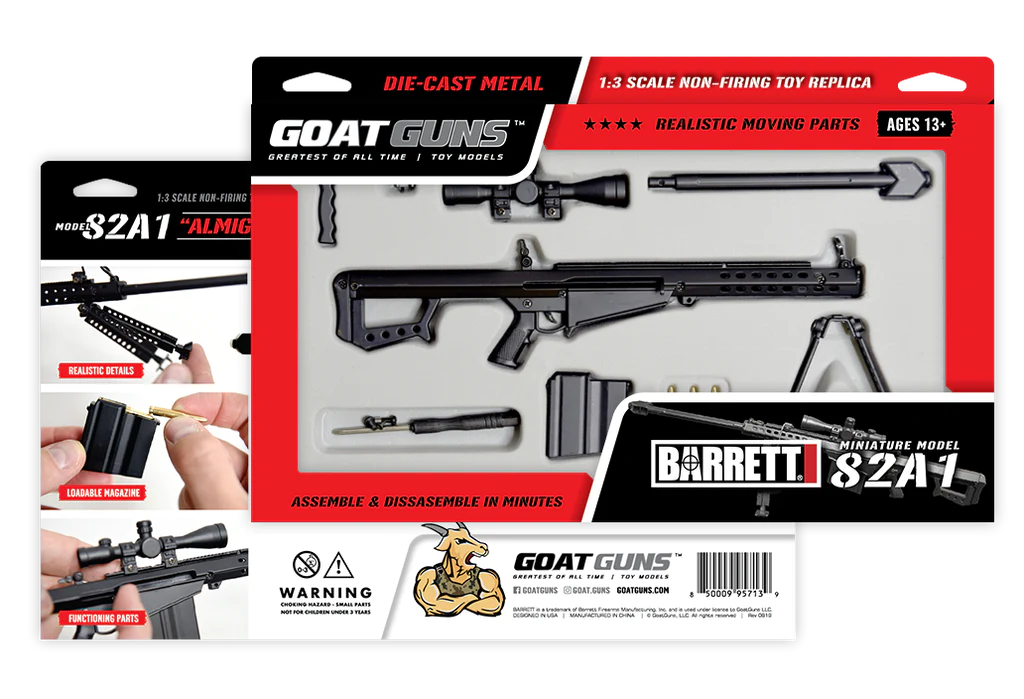 Goat Guns 1:3 Scale .50cal Model - Black