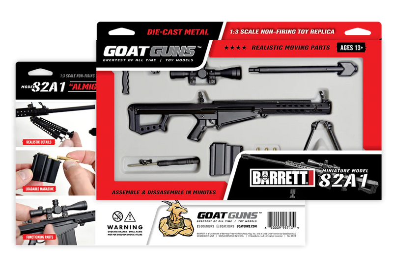 Goat Guns 1:3 Scale .50cal Model - Black