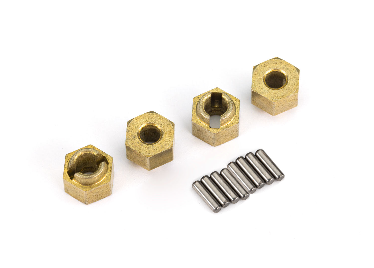 Traxxas TRX-4M Brass Wheel Hexes (4) (4g) -  - Traxxas