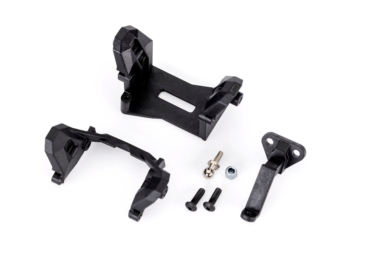 TRAXXAS TRX-4M Lifted Shock Mounts & Trailer Hitch -  - Traxxas