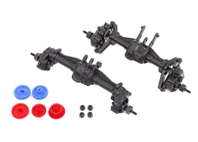 Traxxas TRX4M Portal kit, complete (2.56:1 reduction) (includes rear axle assembly &amp; front axle assembly)