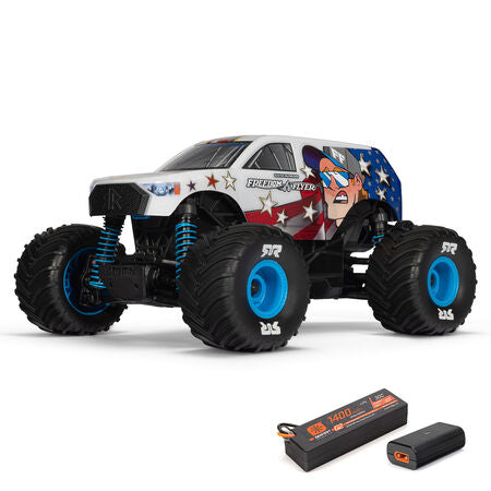 Arrma Freedom Flyer Grom 1/16 4x4 RTR Brushed Monster Truck (White) w/SLT2 2.4GHz Radio, Battery & Charger