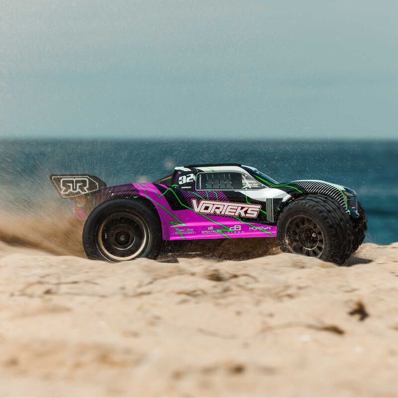 Arrma Vorteks 2WD MEGA 550 RTR Brushed 1/10 Off-Road Stadium Truck w/SLT2 2.4GHz Radio, Battery & Charger