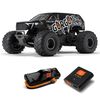 Arrma Gorgon 4X2 MEGA 550 Brushed 1/10 Monster Truck Ready-To-Assemble Kit w/SLT2 2.4GHz Radio, Battery & Charger