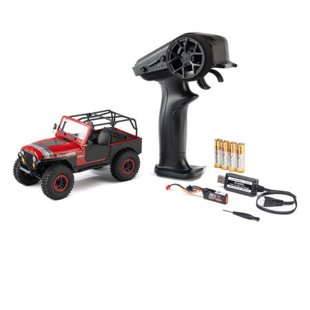 Axial 1/30 SCX30 Jeep CJ-7 Renegade 4X4 RTR Brushed Rock Crawler (Battery & Charger Included)