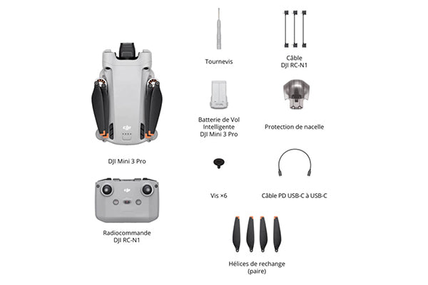 DJI Mini 3 Pro Drone w/ RC-N1 Controller