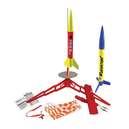 Estes Rascal & HiJinks Model Rocket Launch Set