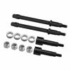 Hot Racing Axial SCX30 +2mm Wide CNC-Machined Hardened Spring Steel Axles Set -  - Horizon Hobbies, Inc.