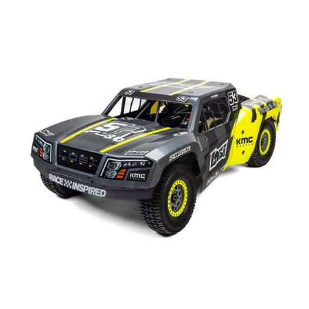 Losi 5IVE-TG 3.0 1/5 4WD RTR Gas Desert Truck (Grey/Yellow) w/2.4GHz Radio & 35.2cc Gasoline Engine