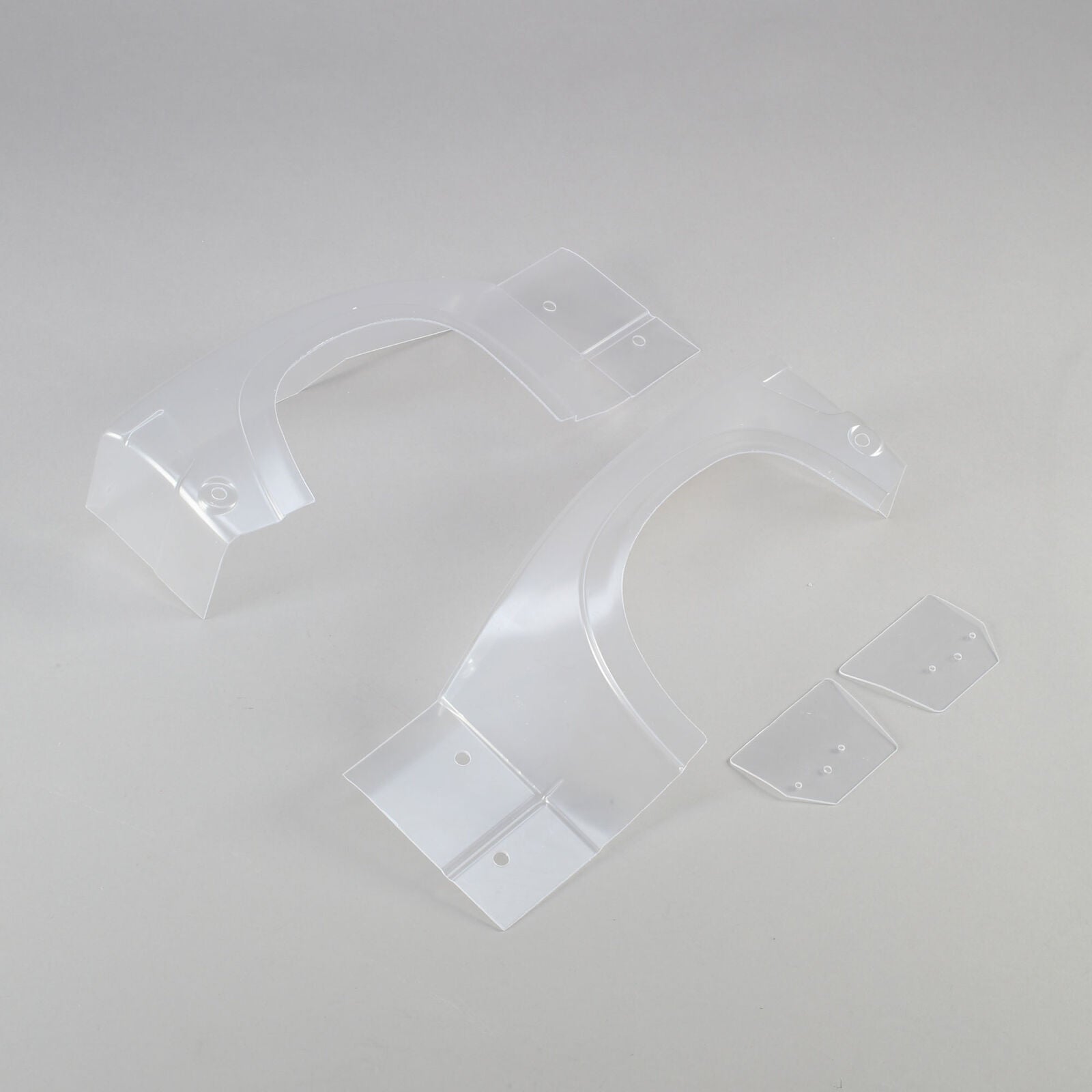 Losi Super Baja Rey L/R Rear Fender Panel Set (Clear)