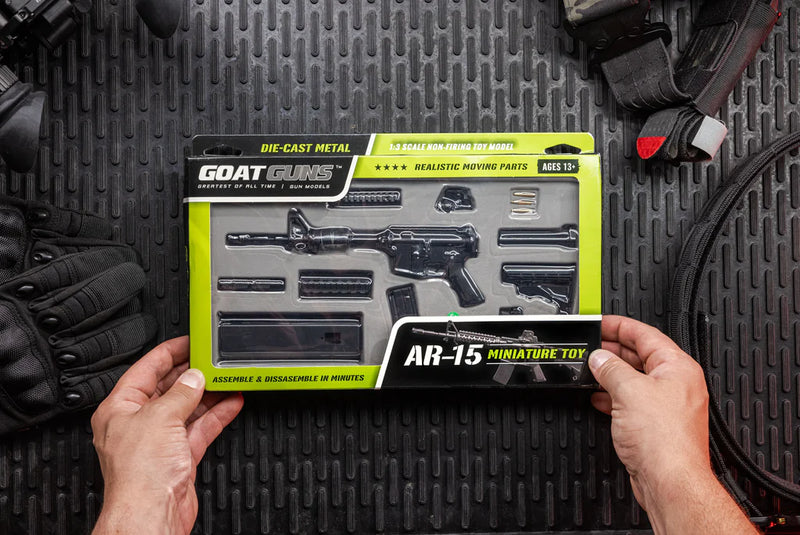 Goat Guns 1:3 Scale AR15 Model - Black