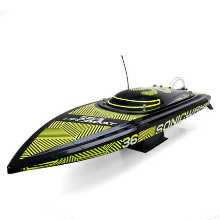 Pro Boat Sonicwake 36" V3 Self-Righting RTR V-Hull Brushless Boat w/Spektrum SLT3 2.4GHz Radio
