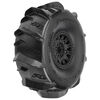 Proline Dumont Sand/Snow Tires Mounted on Raid Black 6x30 Removable 17mm Hex Wheels (2) for Mojave 6S and UDR Front or Rear