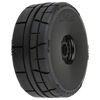 Pro-Line 1/8 Menace HP Speed Run Pre-Mounted Belted Tires (Black) (2) w/Velocity Wheels & 17mm Hex