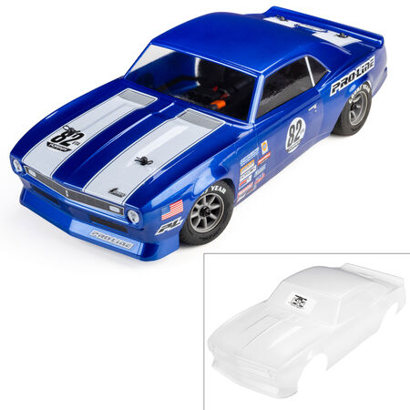 Proline Pre-Cut 1968 Chevy Camaro Clear VTA Body: Losi NASCAR