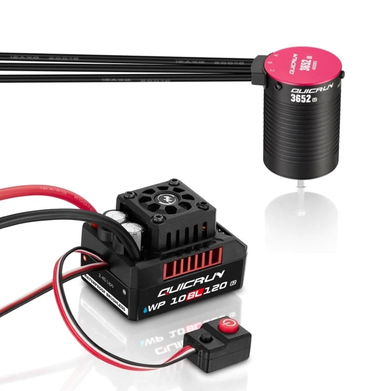 Hobbywing Combo QuicRun 10BL120 G2 & 3660 SL G2 3150KV