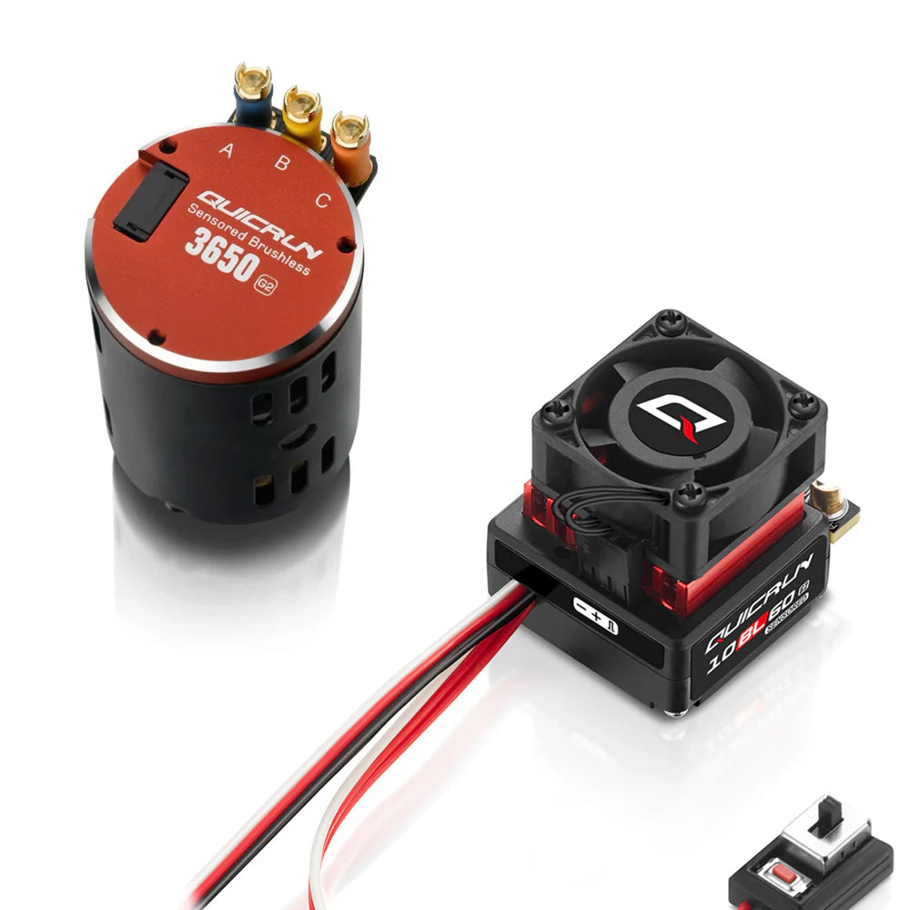 Hobbywing QUICRUN 10BL60 SENSORED G2 COMBO -  - HobbyWing North America
