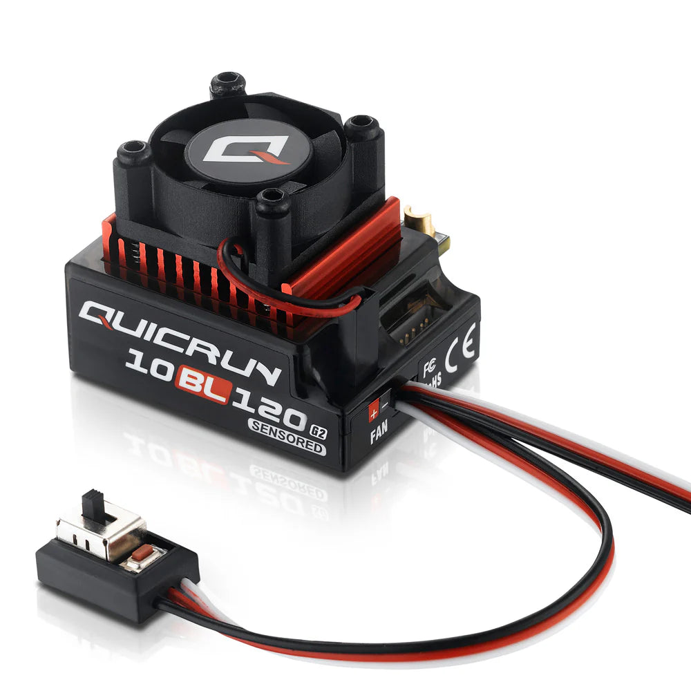 Hobbywing QuicRun Sensored Brushless ESC -  - Horizon Hobbies, Inc.