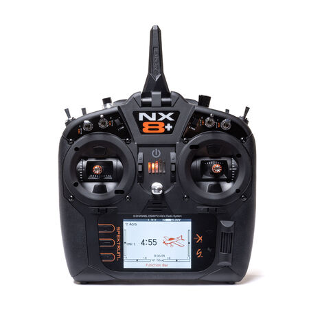 Spektrum RC NX8+ 2.4GHz DSMX 20-Channel Radio System (Transmitter Only)